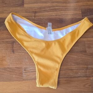 Cupshe Mustard Bikini Bottom
